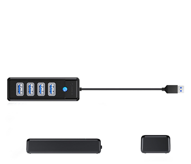 Orico USB-A - 4x USB-A 3.0 - czarny - 1343448 - zdjęcie 3